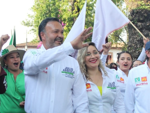 El Alcalde de Pátzcuaro Julio Arreola agradece la confianza de las y los patzcuarenses a dos años del triunfo electoral de 2024