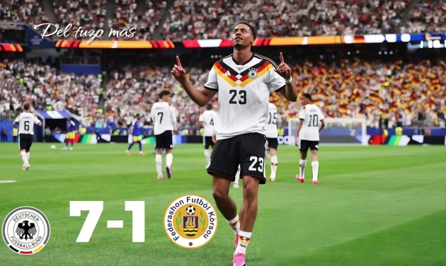 La Selección de Alemania arrasa y aplasta a Curazao 7-1 en la Copa FIFA de Fútbol 2026 