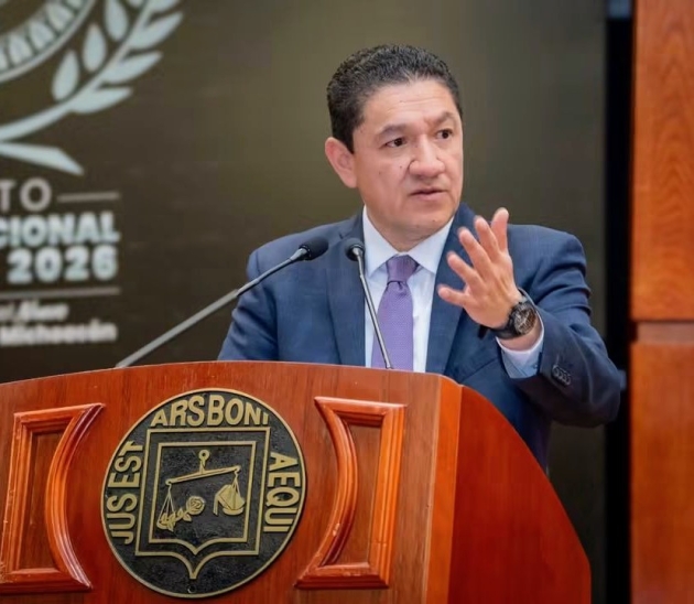 "La justicia está en buenas manos": Hugo Gama Presidente del Poder Judicial de Michoacán