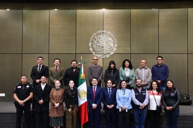 La senadora Celeste Ascencio asiste a sesión del Mecanismo de Protección para Personas Defensoras de Derechos Humanos y Periodistas