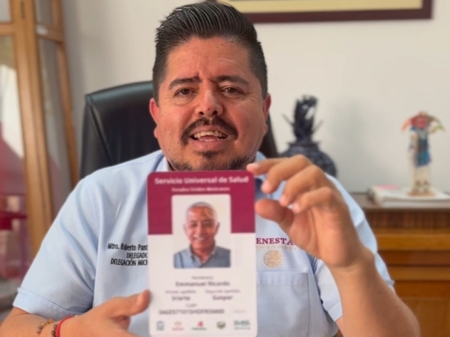 En marzo arranca  Credencialización Universal de Salud en Michoacán: Roberto Pantoja  