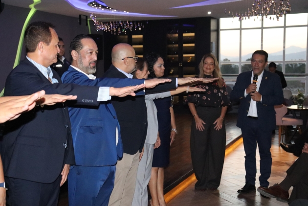 Sectur toma protesta a la nueva mesa directiva de la Asociación de Hoteles de Morelia 