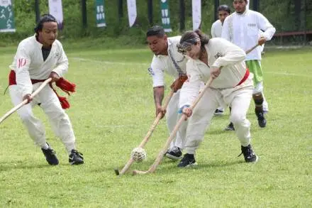 Figura Michoacán en el arranque del Encuentro Nacional Deportivo Indígena 2022  de  Oaxtepec, Morelos 
