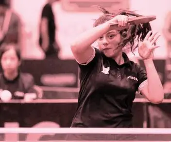 Ximena Figueroa, una estrella en ascenso en el tenis de mesa 