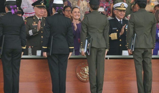 Claudia Sheinbaum  Pardo conmemora Día Internacional de la Mujer en homenaje a las mujeres de las Fuerzas Armadas 