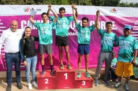 El serial Camina, Trota, Corre Michoacán 2019 visita la Cañada de los Once Pueblos